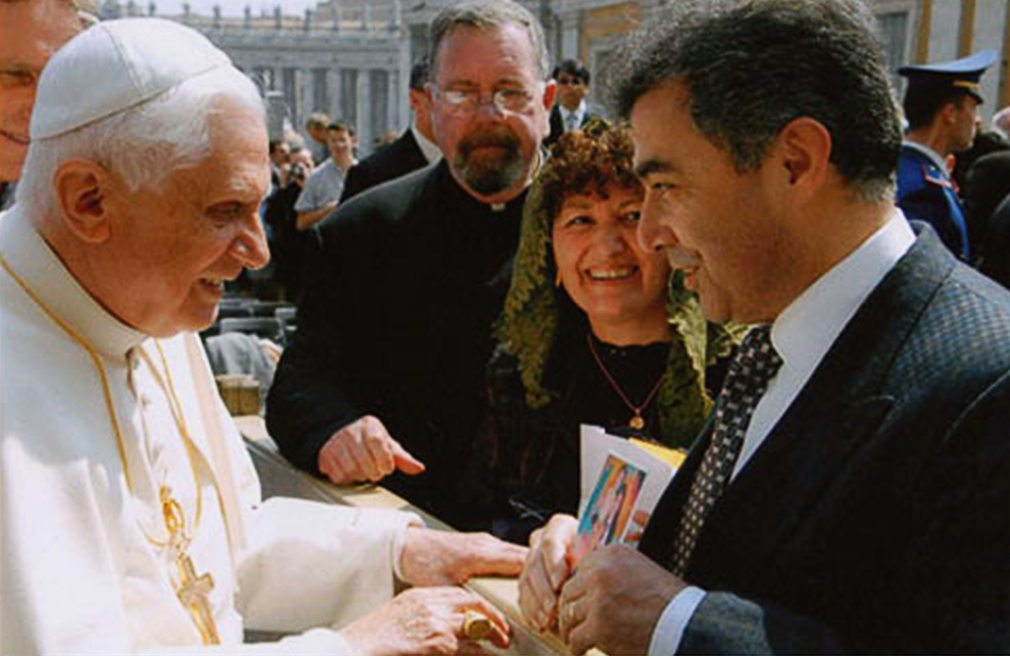 Garo received by Pope Benedict XVI