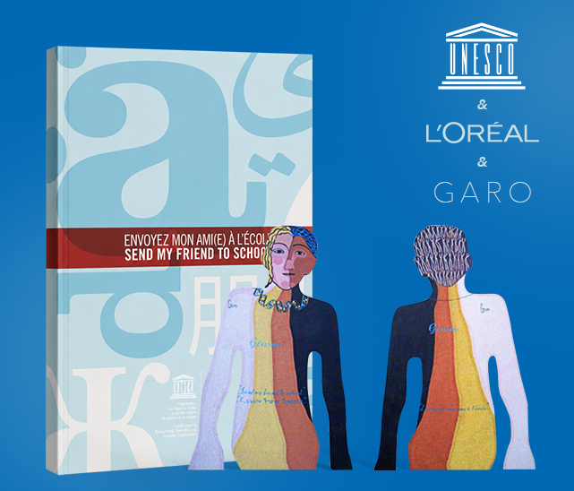 Garo and UNESCO, book published with L'Oréal